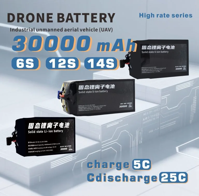 275 Series UAV Battery 6S/7S/12S/14S 30000mAh