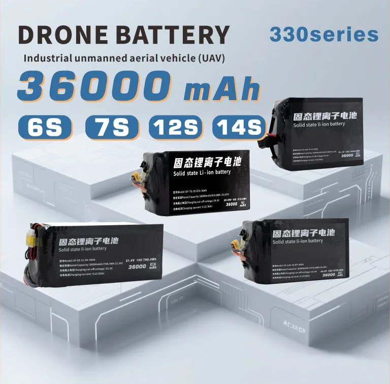 350 Series UAV Battery 6S/12S/14S 36000mAh